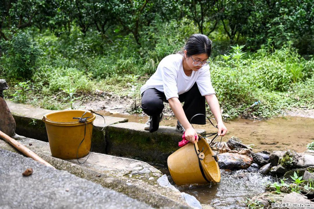 全网追的“扁担女孩”，找了一份暑假工，时薪12元 - 信阳生活资讯 - 信阳28生活网 xy.28life.com